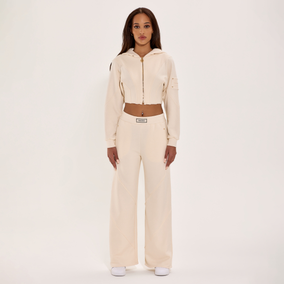 Hoodie set Avorio